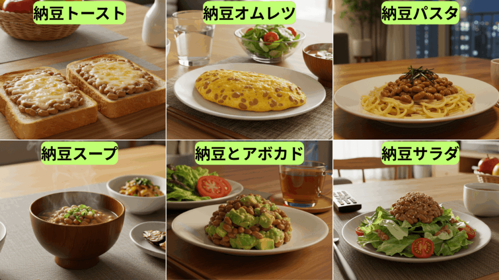 納豆の新しい食べ方