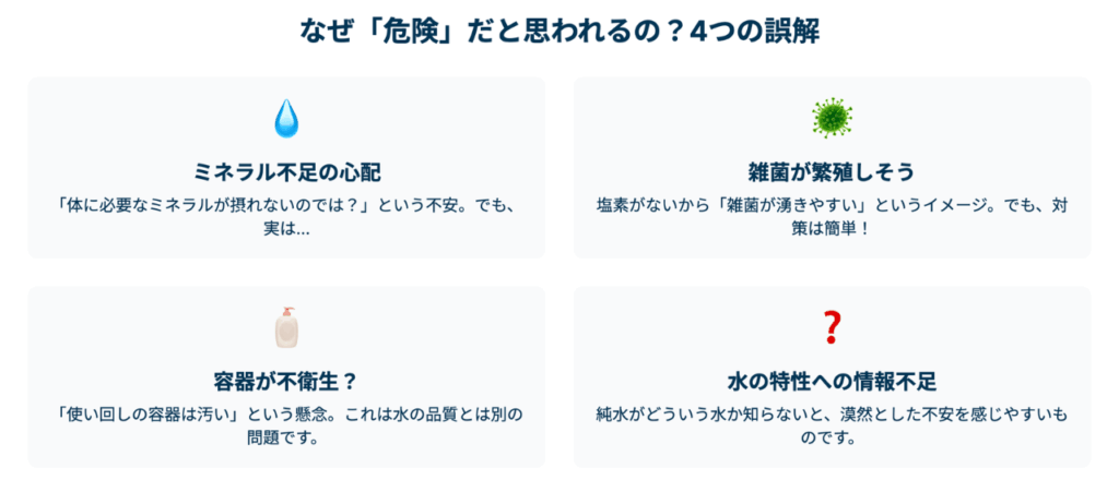 なぜ危険だと誤解されるのか？
