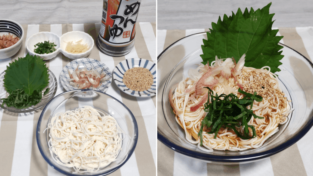 【夏に最高！】つるっといける「豆腐そうめん風」2