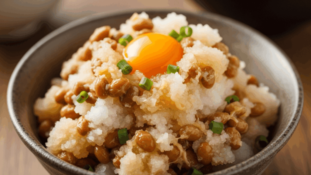 定番だけど最強！「大根おろし納豆」