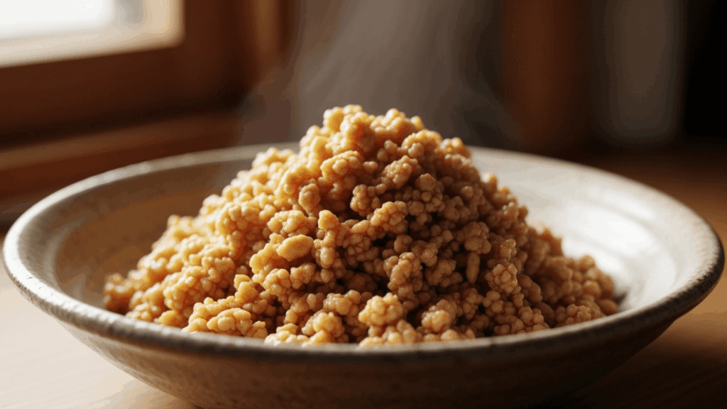 レンジで簡単！作り置きにも便利な鶏そぼろ