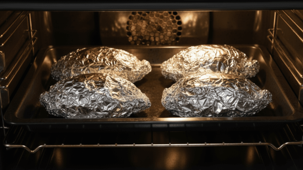 オーブンで作る方法