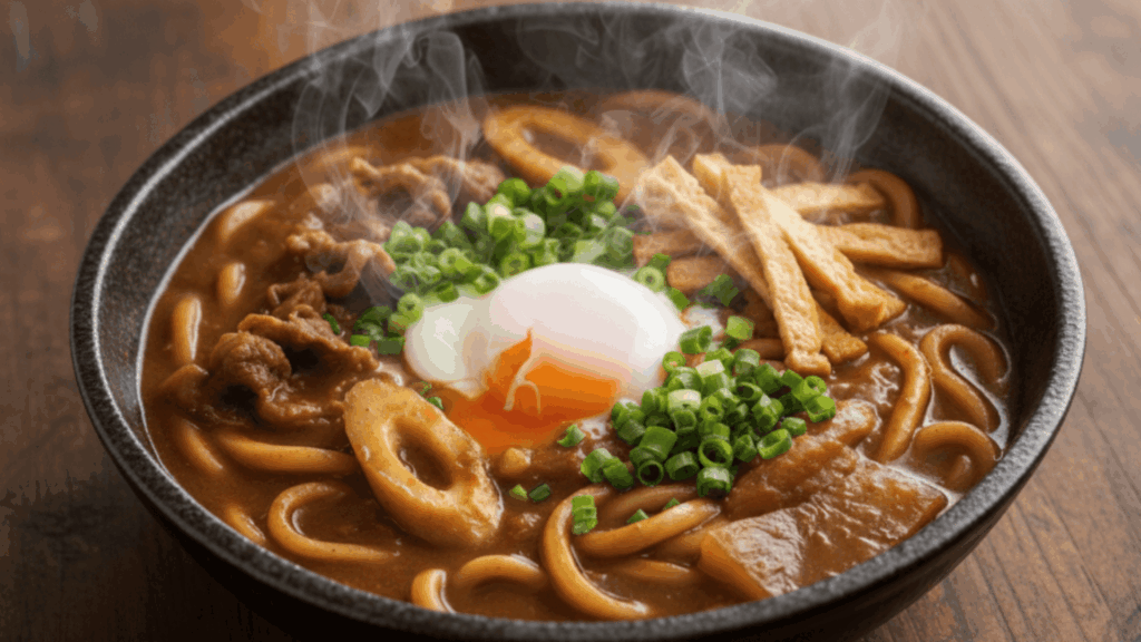 〆はこれで決まり！「絶品和風カレーうどん」