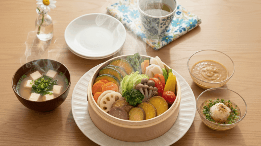 40代のダイエットは「せいろ蒸し」が最強です！