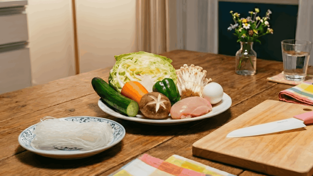 春雨ダイエットは「タンパク質」と「野菜」を必ずセットにする