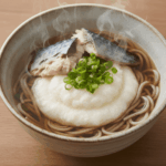 鯖とろろそば